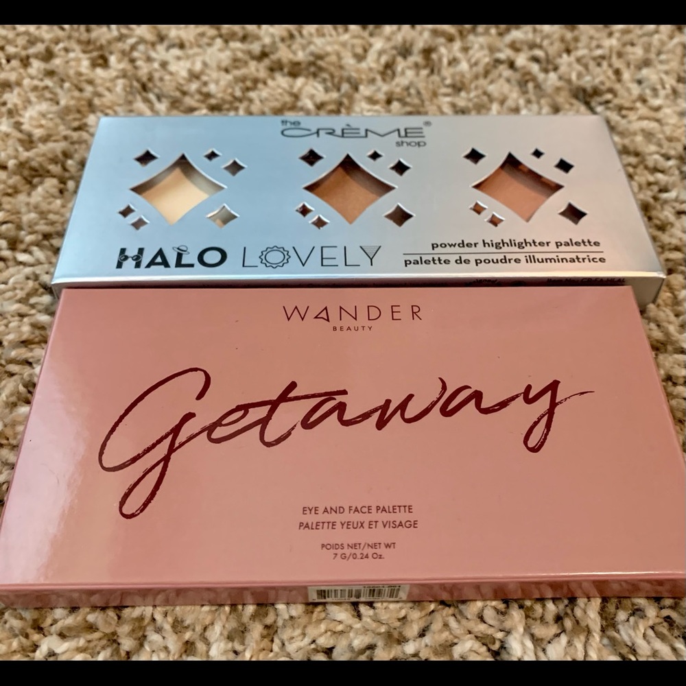 Bundle & Save! 2 eye, face and Highlight Palettes